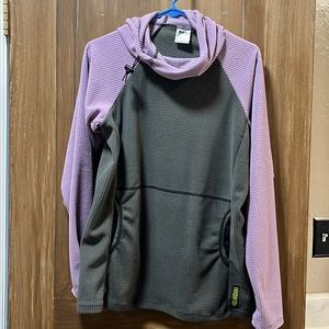 Melanzana Microgrid hoodie Womens M